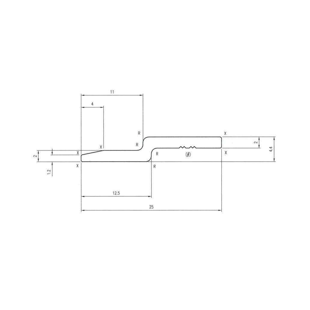Aluminium Hanging Z Boardhook Hanging Zed